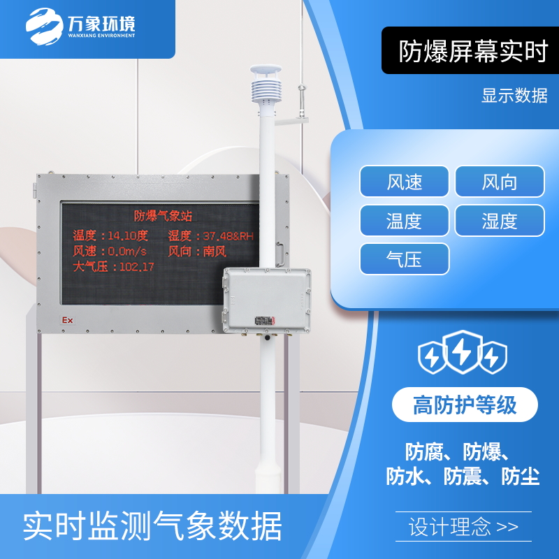 防爆氣象站——酷暑嚴寒條件下的防爆型氣象站