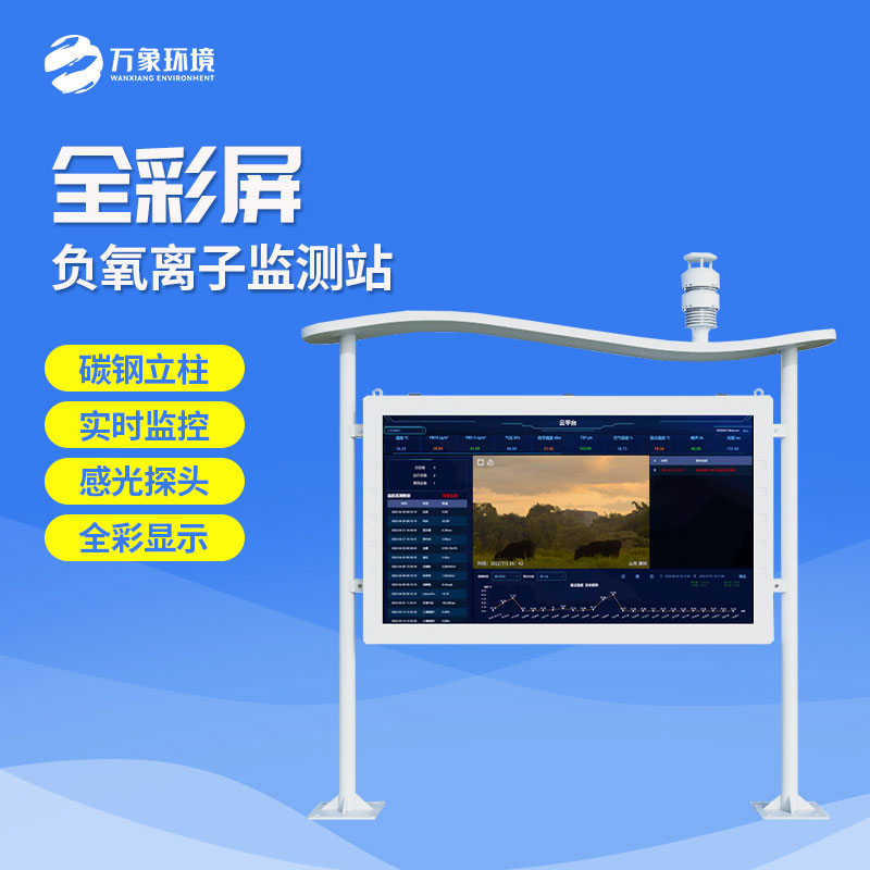 一體化負氧離子監(jiān)測站作用